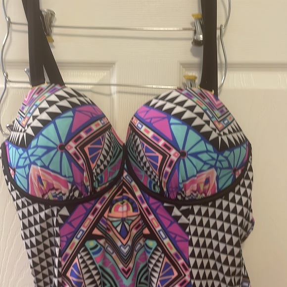 suits for all Other - Swimsuits for all size 20 underwire tribal print suit paid 40.00 price firm